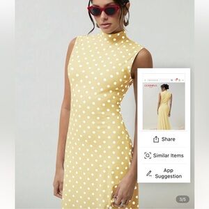 Yellow Polka Dot Dress